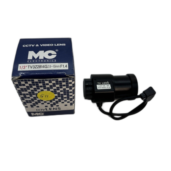 MC Electronics TV Lens 1/3", CS, DC. 2.8-10mm , F1.4- FREE SHIP!
